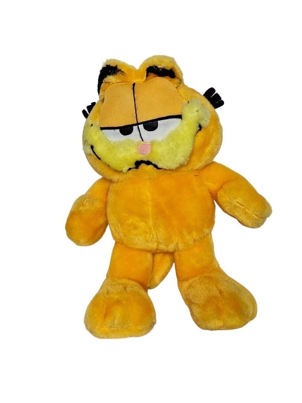 Garfield Orange Cat Plush Play By Play Stuffed Animal 10.25"